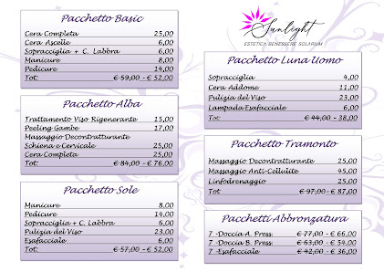 Immagine SUNLIGHT CENTRO ESTETICO-EPILAZIONE LASER-SOLARIUM -BENESSERE 3